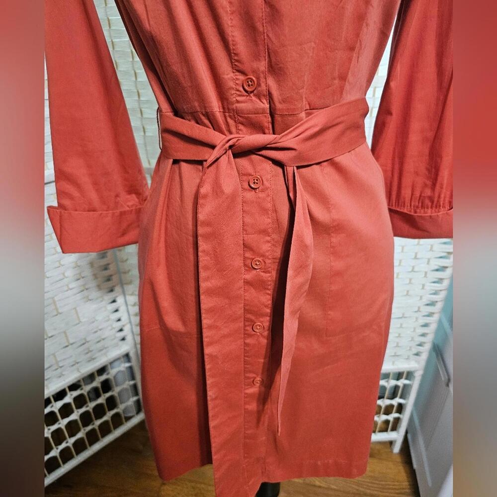 Banana Republic Coral Shirtdress - Picture 4 of 9